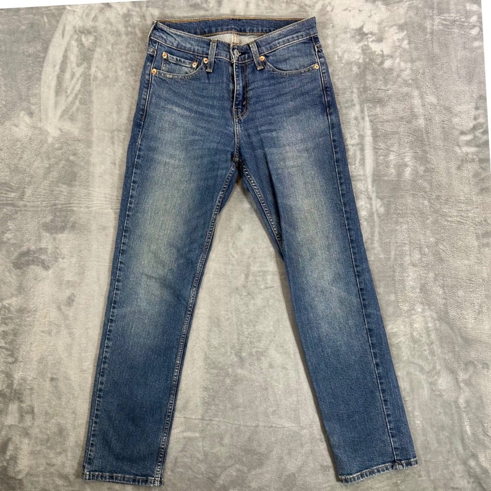 Levi's 511 Slim Fit Jeans Men's Size 28x30 Blue Med Wash WaterLess Denim Pants